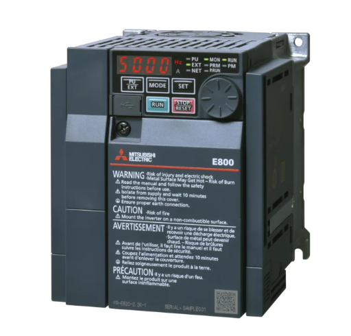 [Imagem INVERSOR DE FREQUÊNCIA TRIFÁSICO 0,75KW 2,6A 380/480V 50/60HZ FRE8400026560 MITSUBISHI]