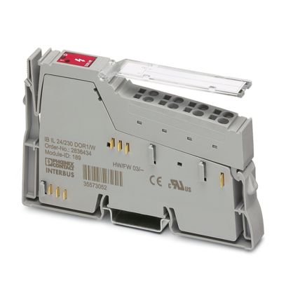 [Imagem MÓDULO RELÉ 24/230VCA 1REV IP20 IBIL24230DOR1WPAC 2861881 PHOENIX CONTACT]
