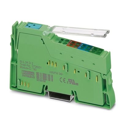 [Imagem MÓDULO DE ENTRADA DIGITAL 2DI 24VCC IP20 IBIL24DI2PAC 2861221 PHOENIX CONTACT]