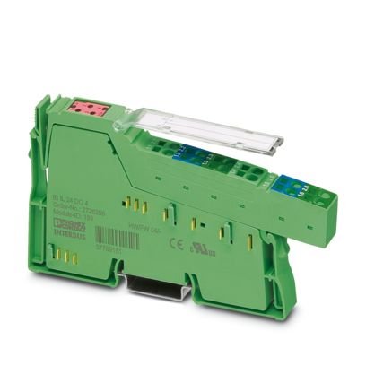 [Imagem MÓDULO DE SAÍDA DIGITAL 4DO 24VCC 500MA IBIL24DO4PAC 2861276 PHOENIX CONTACT]