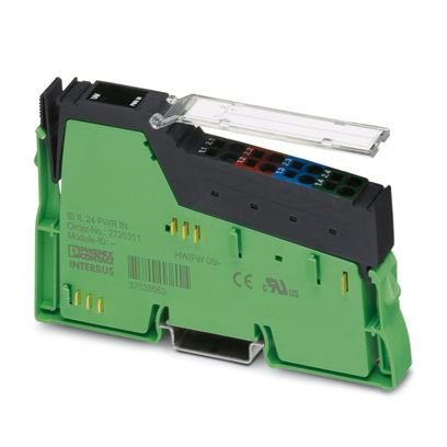 [Imagem BORNE ALIMENTACAO 24VCC INLINE IBIL24PWRINFDPAC 2861894 PHOENIX CONTACT]