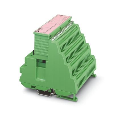 [Imagem MÓDULO DE SAÍDA DIGITAL 8DO 24VCC 2A INTERBUS-ST IP20 IBST24DO832A 2754891 PHOENIX CONTACT]