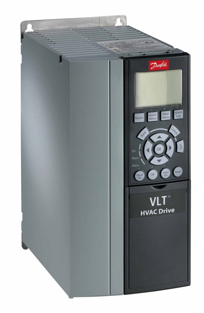 [Imagem do produto INVERSOR DE FREQUÊNCIA TRIFÁSICO 7,5KW 14,4/13A 380/500V 50/60HZ FC302P7K5T5E20H2XXXXXXSXXXXAXBXCXXXXDX DANFOSS]