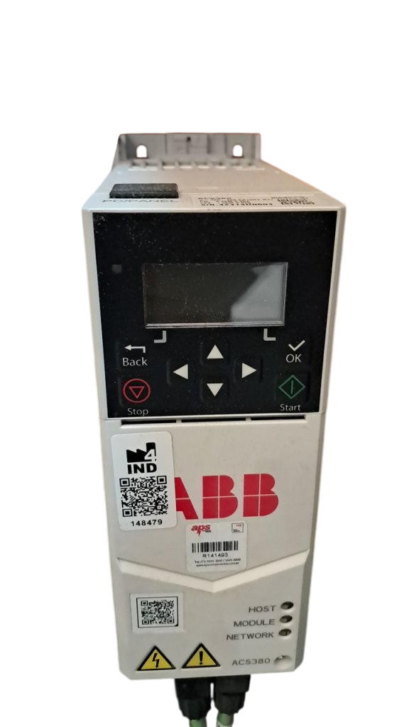 [Imagem INVERSOR DE FREQUÊNCIA TRIFÁSICO 2,2KW 400/480V ACS380040S05A64 ABB]