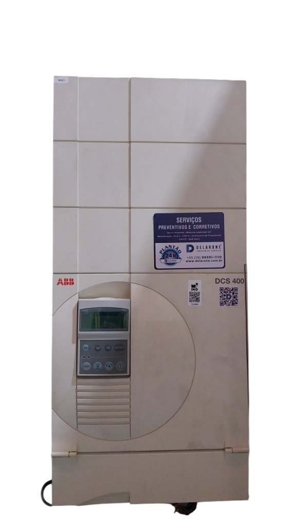 [Imagem INVERSOR DE FREQUÊNCIA 340/426KW 16/820A 400/500V DCS4020820REVB3 ABB]