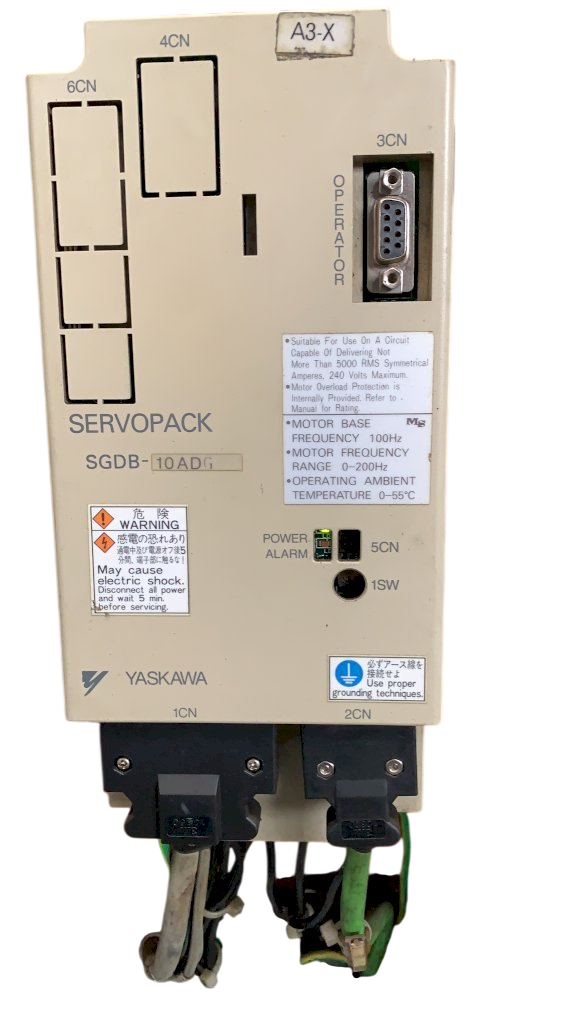 [Imagem INVERSOR  DE FREQUÊNCIA 1,0 KW 200-230V SGDB10ADG YASKAWA]