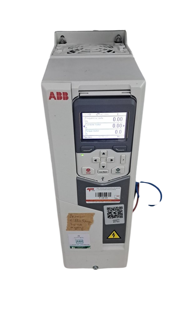 [Imagem INVERSOR DE FREQUÊNCIA TRIFÁSICO 5.5KW 12.6A 400/480V 50/60HZ ACS5800112A74 ABB]
