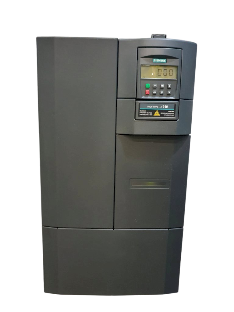 [Imagem INVERSOR DE FREQUÊNCIA MICROMASTER 440 SEM FILTRO 3AC 380-480V 47-63HZ 22KW 6SE6442UD322DA1 SIEMENS]