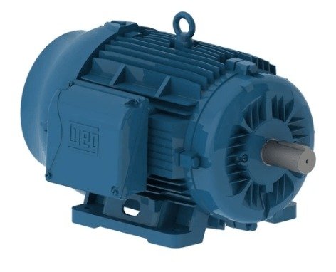 [Imagem MOTOR CA TRIFÁSICO 2,0CV 2,2/5,2A 440V 590/3515RPM 60HZ R63DV112M WEG]