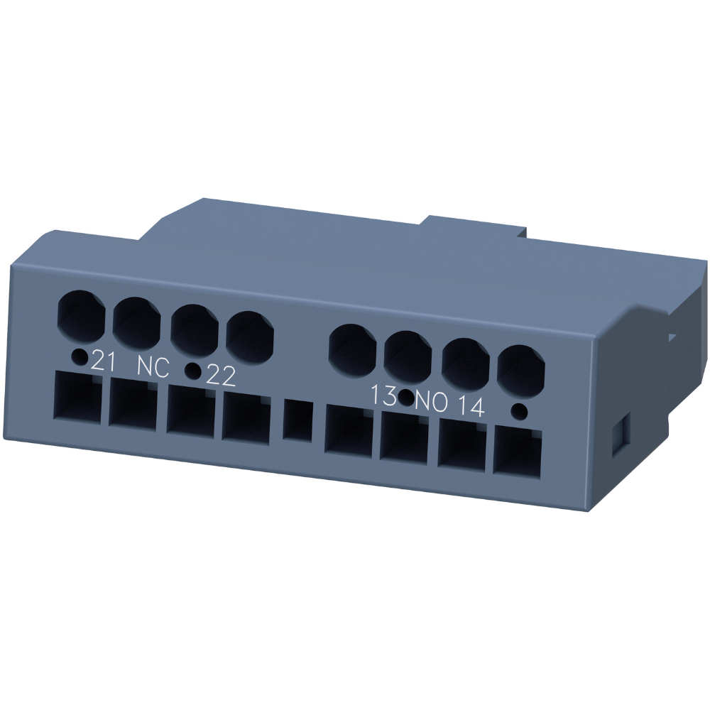 [Imagem INTERRUPTOR AUXILIAR 1NA+1NF LIGAÇÃO POR MOLA 3RV29012E SIEMENS]