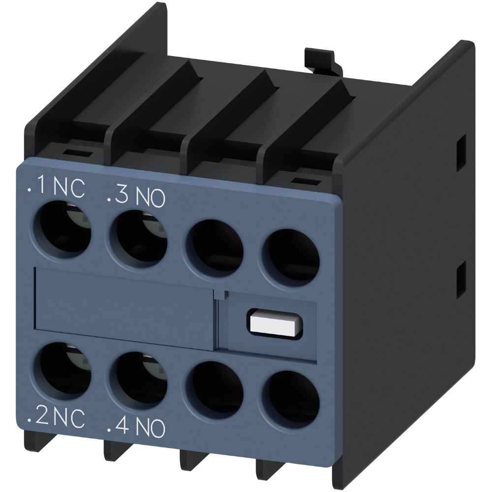 [Imagem INTERRUPTOR AUXILIAR 1NA+1NF PARA CONTACTORES 3RH29111HA11 SIEMENS]