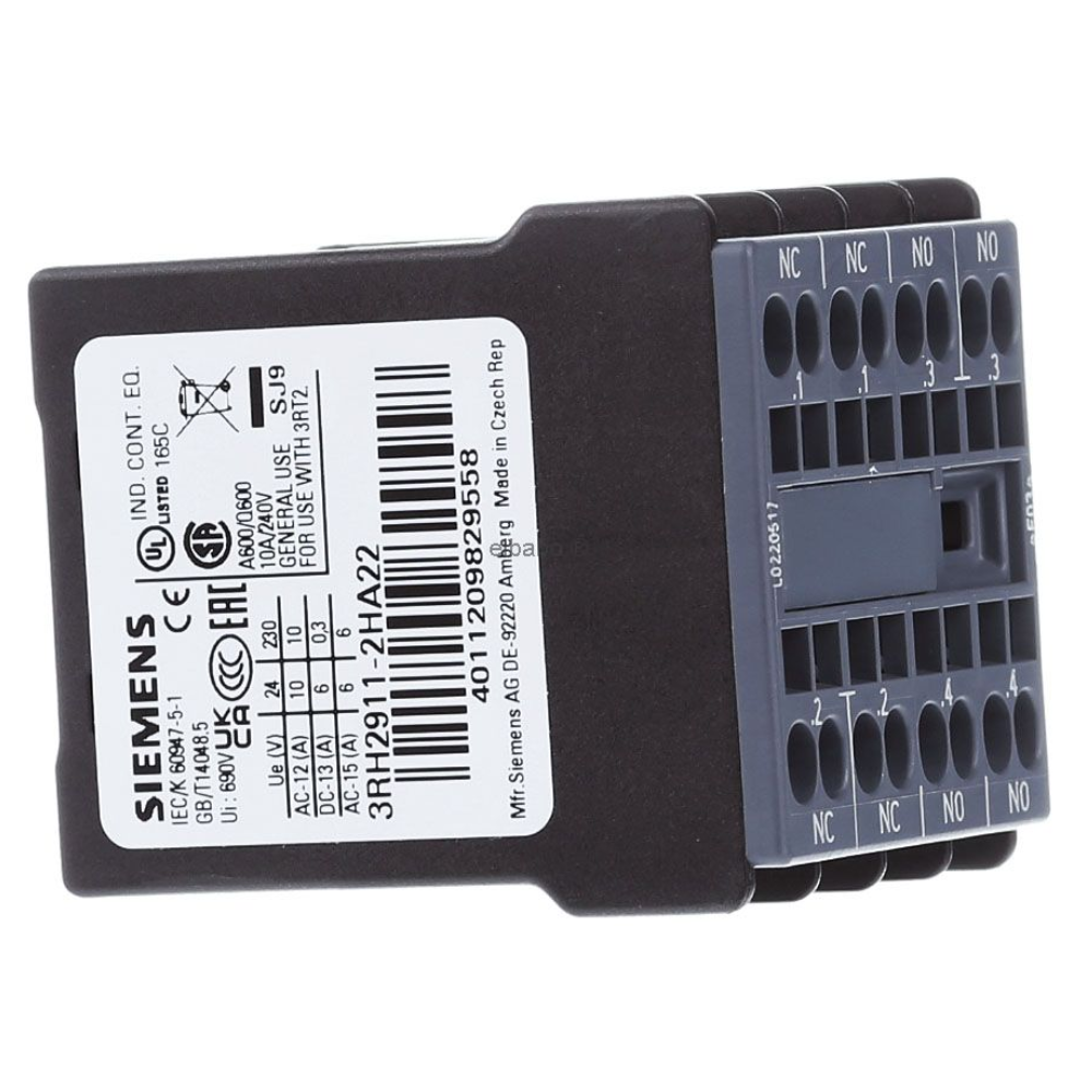 INTERRUPTOR AUXILIAR 2NA 2NF PASSAGEM CORRENTE 1NA 1NF PARA CONTACTORES 3RH29112HA22 SIEMENS INTERRUPTOR-AUXILIAR-2NA-2NF-PASSAGEM-CORRENTE-1NA-1NF-PARA-CONTACTORES-3RH29112HA22-SIEMENS (4).png