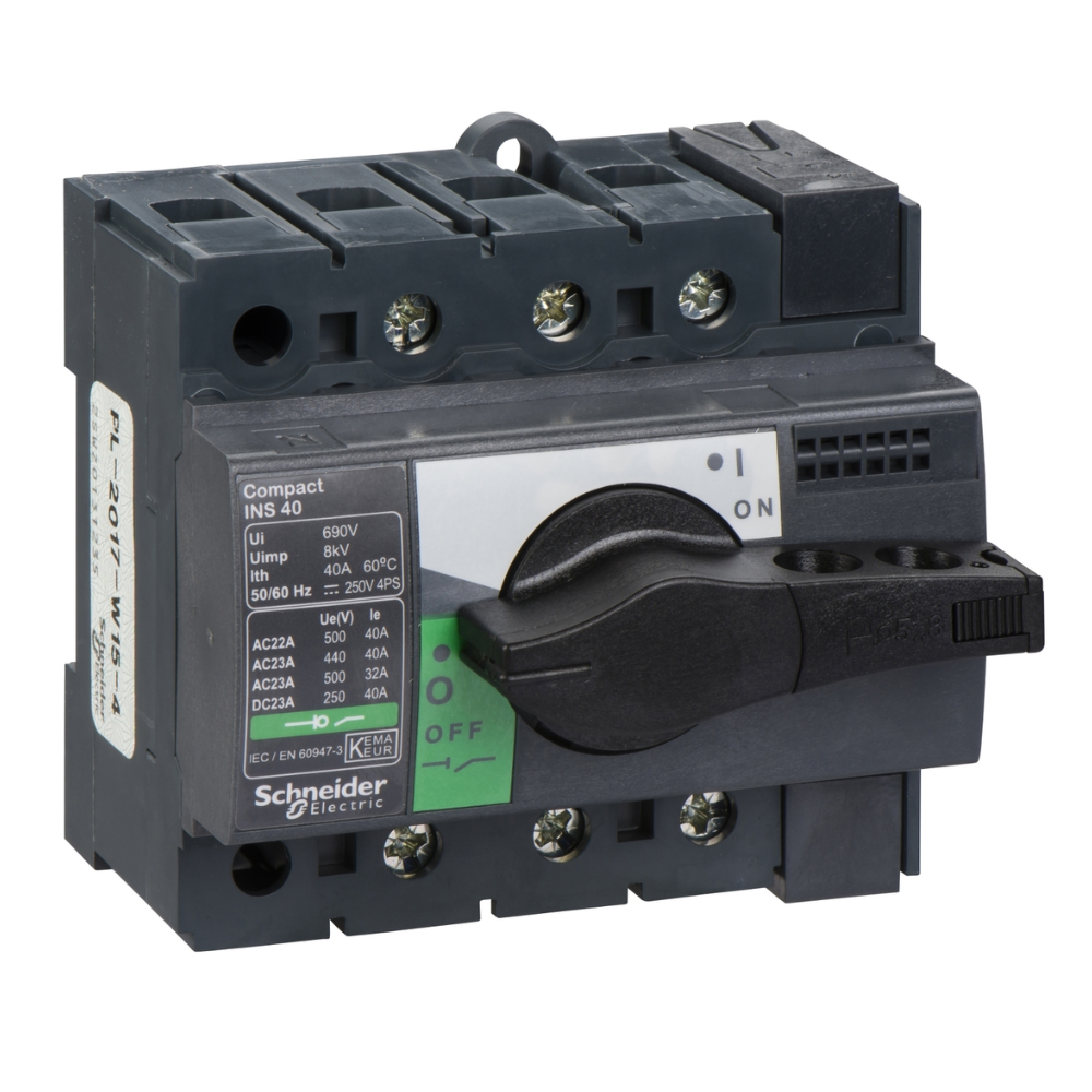 [Imagem INTERRUPTOR INS80A TETRAPOLAR 28905 SCHNEIDER]