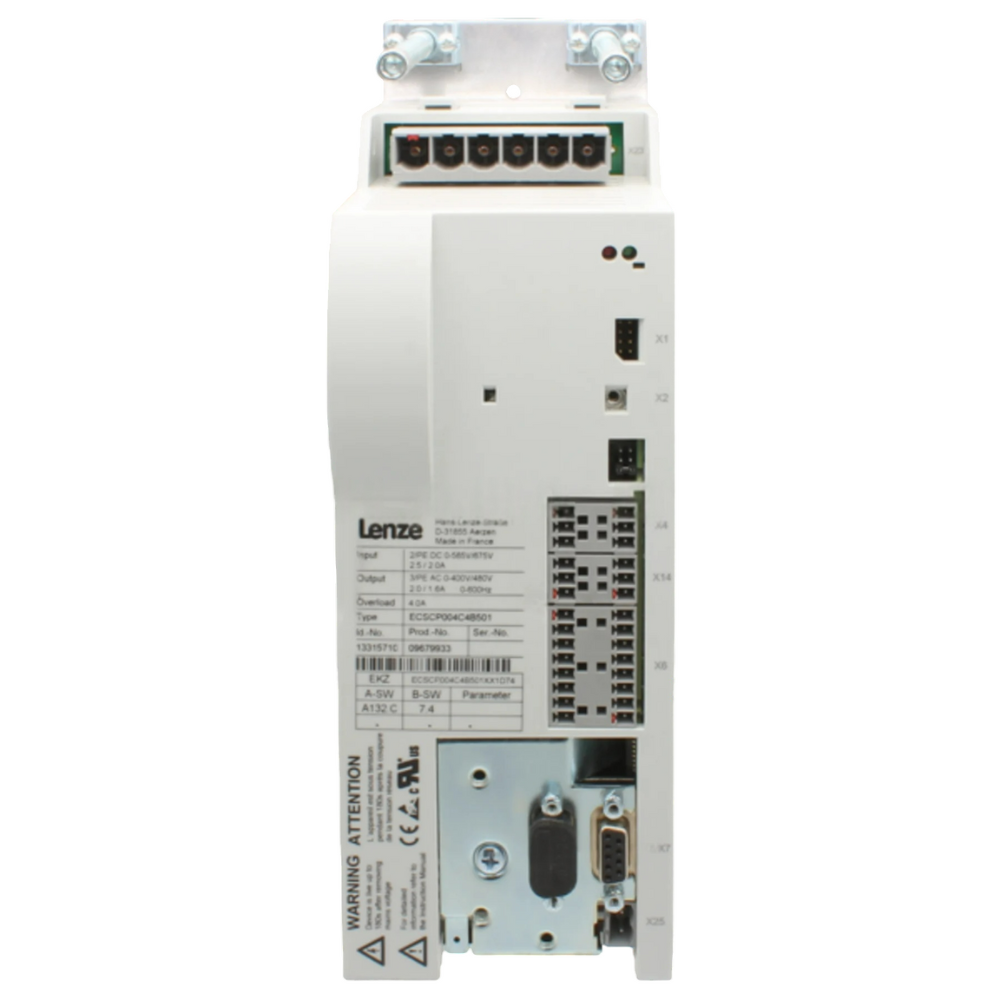 [Imagem INVERSOR DE FREQUÊNCIA SERVO 11KW 32A 400V 50HZ ECSCP004C4B501 LENZE]