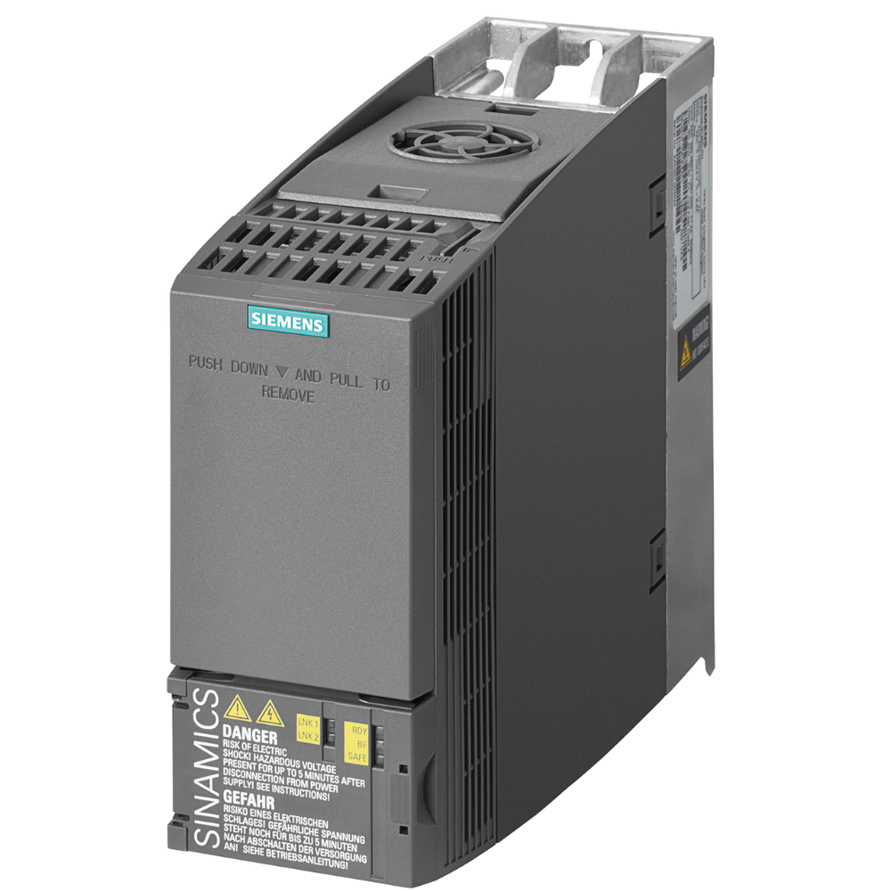 [Imagem INVERSOR DE FREQUÊNCIA TRIFÁSICO G120C 1,1KW 3,1A 380/480V 47/63HZ PROFINET-PN SINAMICS G120C 6SL32101KE132AF1 SIEMENS]