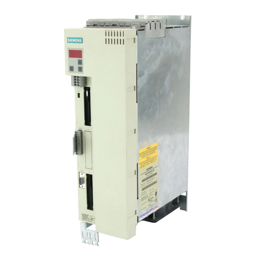 [Imagem INVERSOR DE FREQUÊNCIA TRIFÁSICO 7,5KW 17,5A 510/650V 50/60HZ SIMOVERT MASTERDRIVES 6SE70218TP50 SIEMENS]
