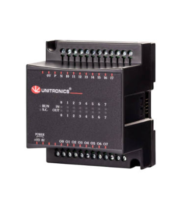 [Imagem MÓDULO EXPANSÃO SAÍDA 16O TRANSISTOR IOTO16 UNITRONICS]