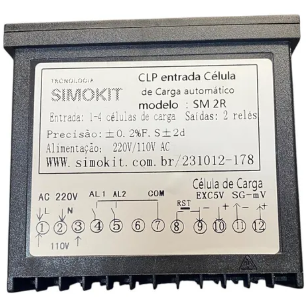 [Imagem do produto INDICADOR DE CÉLULA DE CARGA LMB-1RKD SIMOKIT]