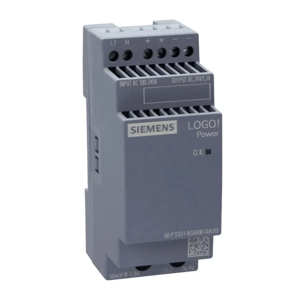 LOGO POWER 24V 1.3A 6EP33316SB000AY0 SIEMENS LOGO-POWER-24V-1-3A-6EP33316SB000AY0-SIEMENS.png