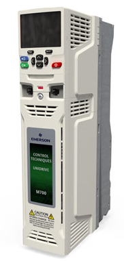 [Imagem INVERSOR DE FREQUÊNCIA TRIFÁSICO 0,75KW 2,5A 380/480V 50/60HZ M70103400025A EMERSON]