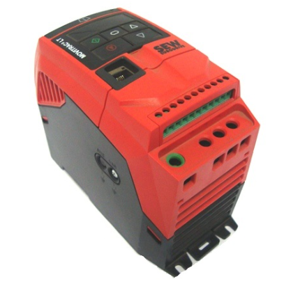 [Imagem INVERSOR DE FREQUÊNCIA TRIFÁSICO 0,75KW 2,2A 380/480V MOVITRAC MCLTEB0008503100 SEW EURODRIVE]