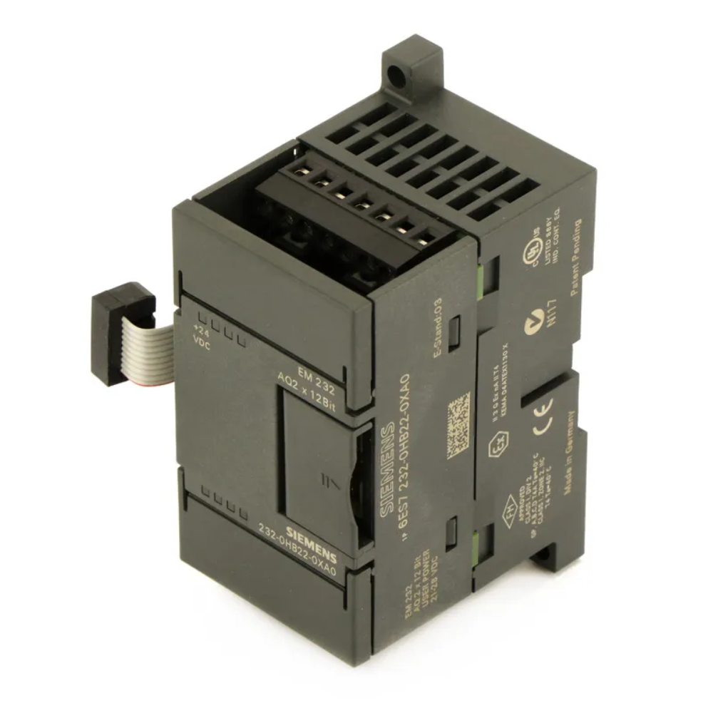 [Imagem MÓDULO SAÍDA ANALÓGICA EM 232 PARA CPU S7-22X 2 AO +/-10 V CC SIMATIC S7-200 6ES72320HB220XA0 SIEMENS]