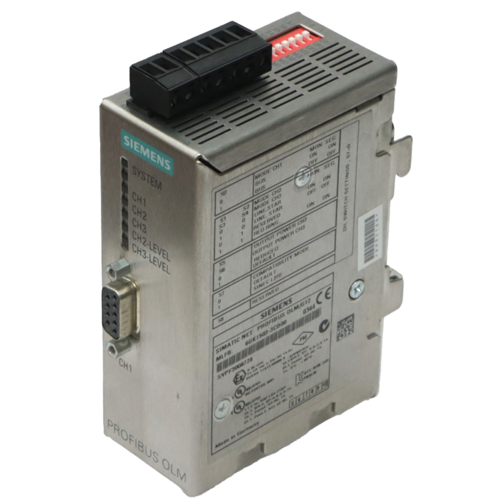 MÓDULO LINK ÓPTICO PROFIBUS OLM/G12 V4.0 6GK15033CB00 SIEMENS MÓDULO-LINK-ÓPTICO-PROFIBUS-OLM-G12-V4.0-6GK15033CB00-SIEMENS-2.png