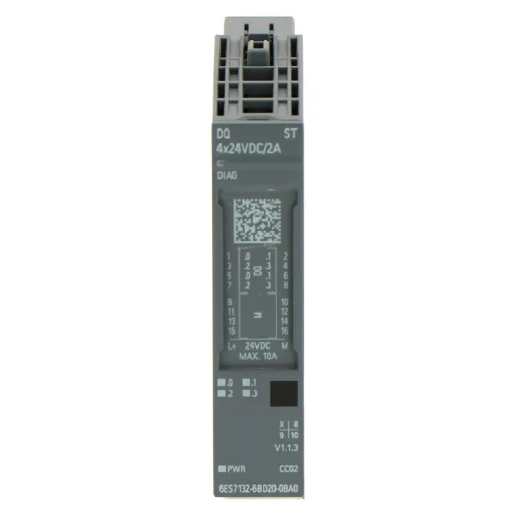 MÓDULO SAÍDA DIGITAL 4SAÍDAS 24VCC 2A SIMATIC ET200SP DP 6ES71326BD200BA0 SIEMENS MODULO-SAIDA-DIGITAL-4SAIDAS-24VCC-2A-SIMATIC-ET200SP-DP-6ES71326BD200BA0-SIEMENS (4).png