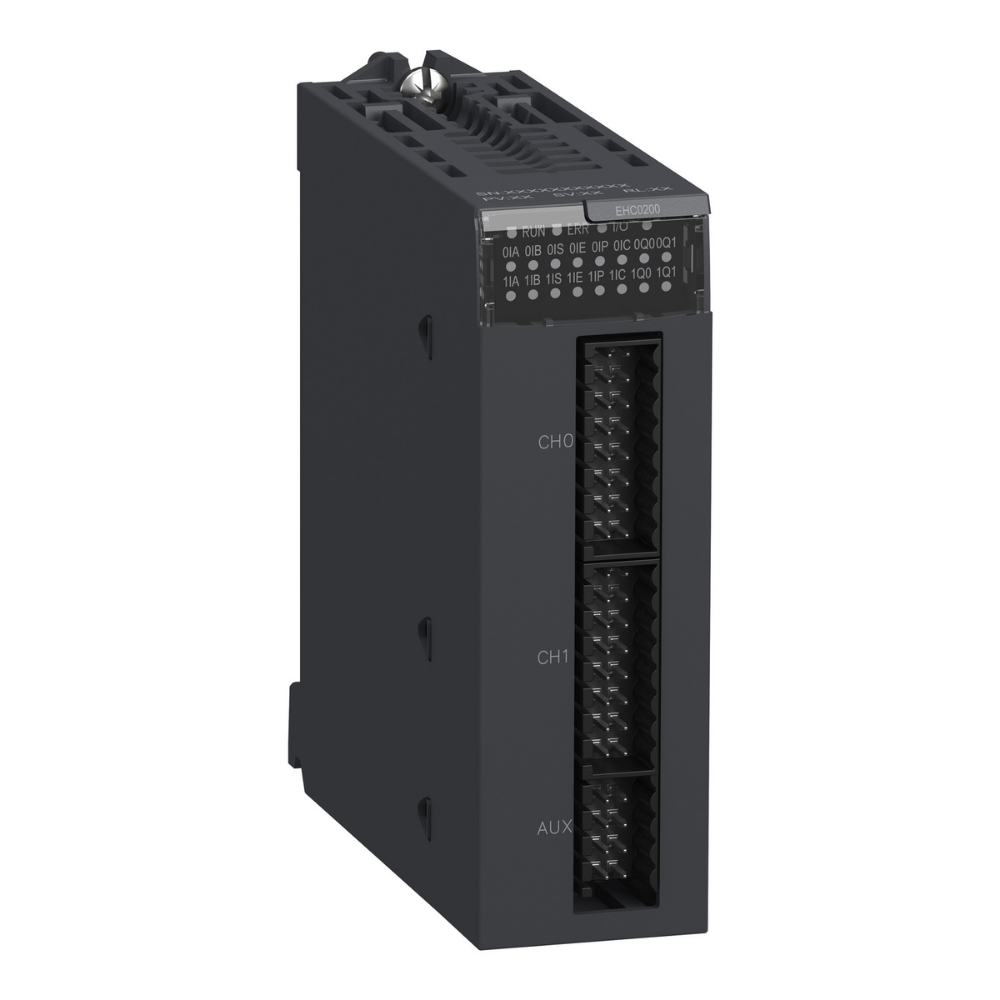 [Imagem MODULO X80 CONTAGEM RAPIDA 60KHZ 2 CANAIS BMXEHC0200 SCHNEIDER]