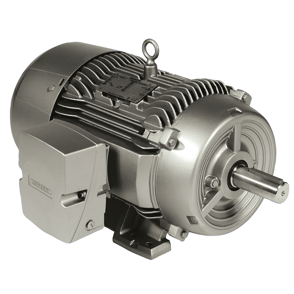 [Imagem do produto MOTOR ASSÍNCRONO COMPACTO 4 POLOS 17,5KW 1750RPM 96NM 400V 20KW 2000RPM 96NM 460V IMB3 IP55 1PA61334HF000BB0 SIEMENS]