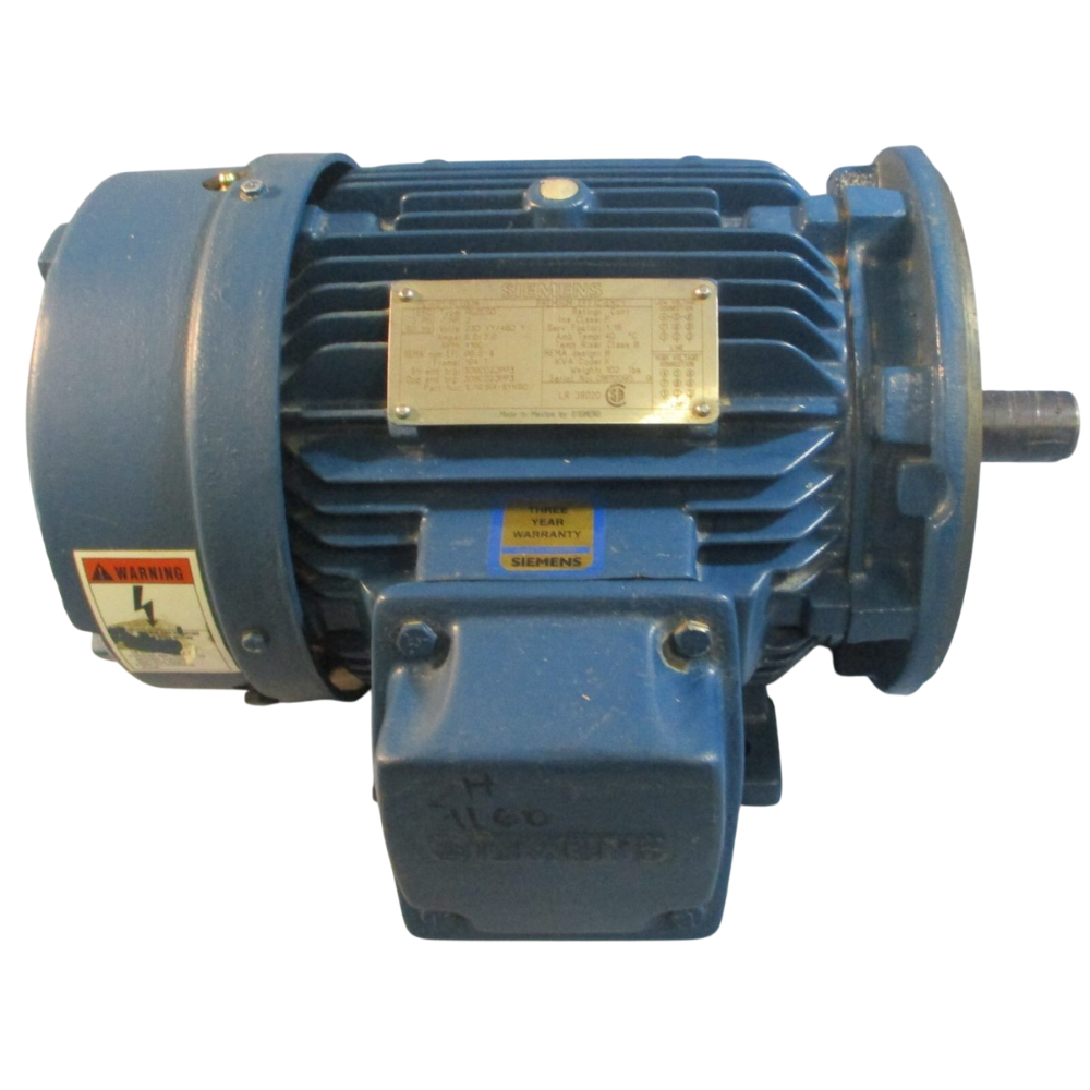 [Imagem do produto MOTOR CA TRIFÁSICO 75 KW 27,6/16/13,8A 220/380/440V 1756RPM IP23 1LA71314LA90 SIEMENS]