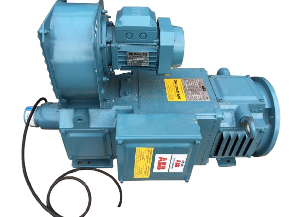[Imagem MOTOR CC TRIFÁSICO 70,9KW 166A 440V DMP1604L ABB]