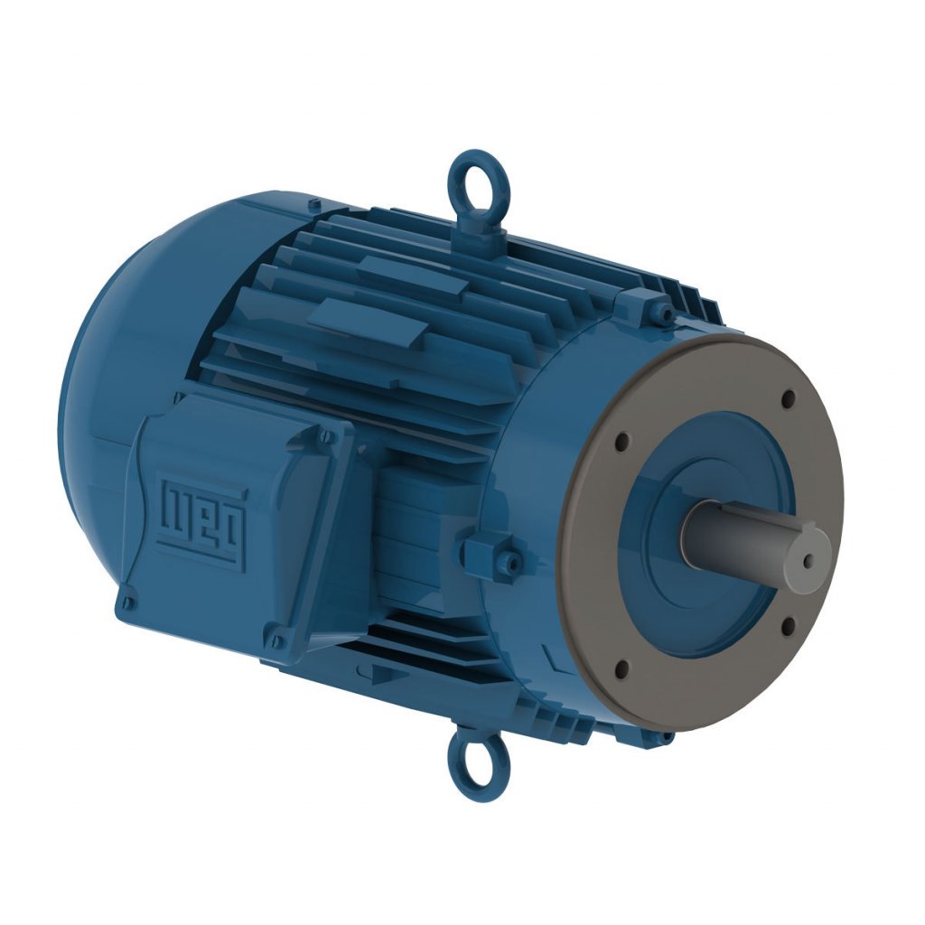[Imagem MOTOR CA 0,25CV 220/380/440V 60HZ 3380RPM IP54 TE63 WEG]