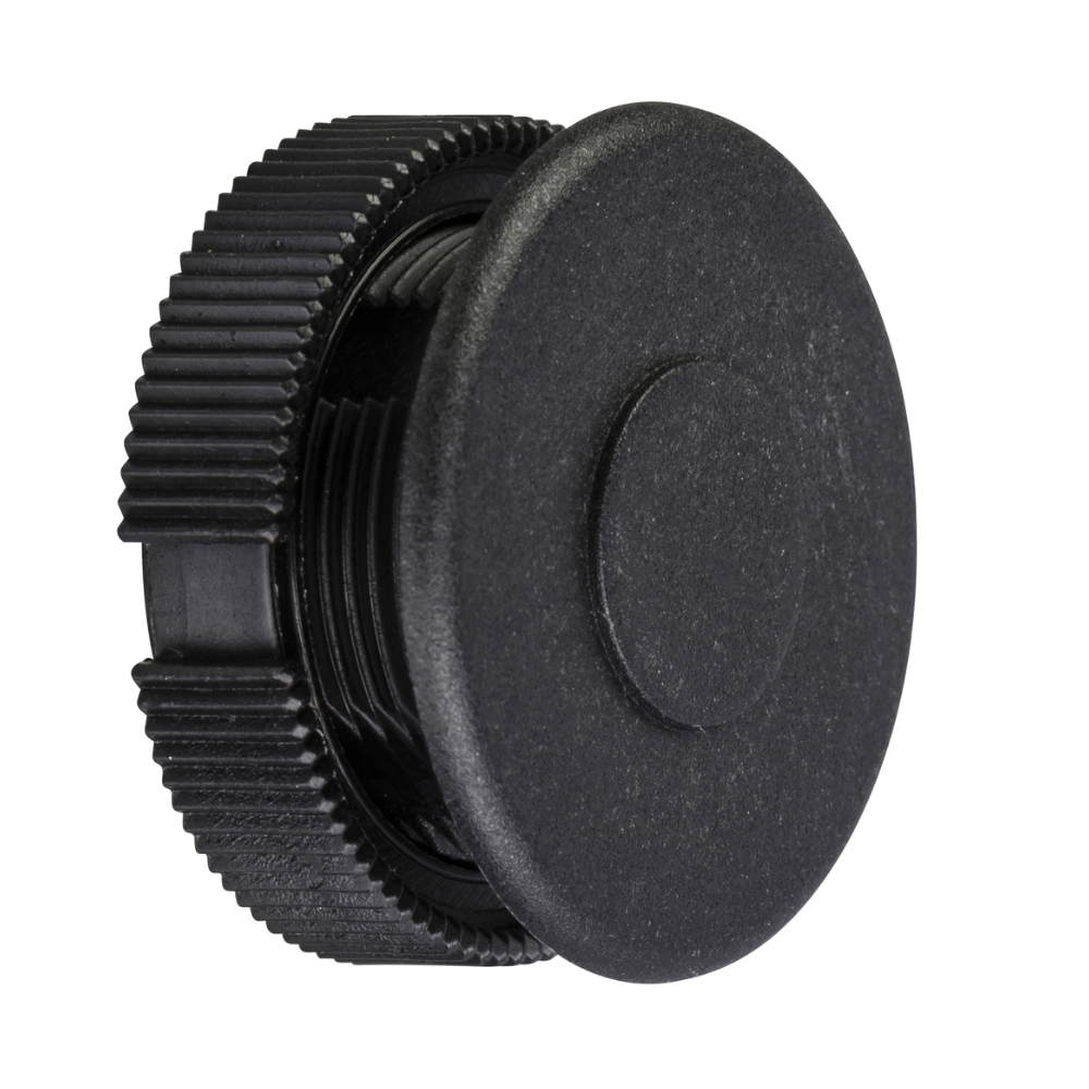 [Imagem OBTURADOR REDONDO PARA FUROS DE Ø22MM UTILIZAÇÃO EM BOTOEIRAS PENDENTES AZUL ZB2SZ SCHNEIDER]