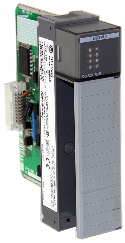 [Imagem do produto MÓDULO SAÍDA DIGITAL SLC 8DO 24VCC 1746OB8 ROCKWELL ALLEN BRADLEY]