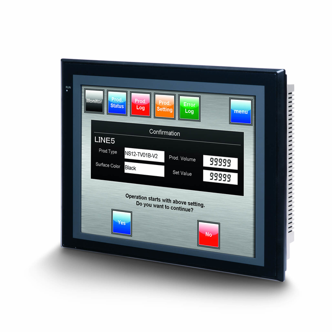 [Imagem IHM INTERACTIVE DISPLAY 24V DC 25W NS12TS00BV2 OMRON]