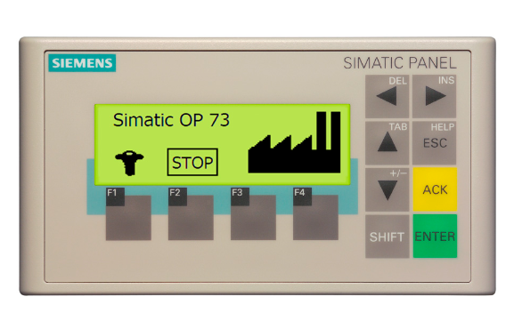 [Imagem IHM TECLA DISPLAY 3PÓLOS OP 73MICRO 6AV66400BA110AX0 SIEMENS]