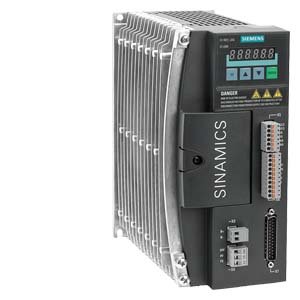 [Imagem do produto MÓDULO DE POTÊNCIA TRIFÁSICO 2KW 10A 200/240V 45/66HZ IP20 SINAMICS V60 SIEMENS]