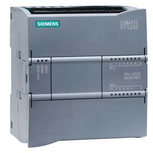 [Imagem CPU COMPACTA 1212C AC/DC/RL 8DI/6DO/2A 24V DC DADOS 25KB SIMATIC S7-1200 6ES72121BD300XB0 SIEMENS]