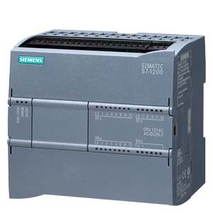 [Imagem CPU 1214C AC/DC/RL E/S 14DI/10DO/2AI S7-1200 6ES72141BE300XB0 SIEMENS]