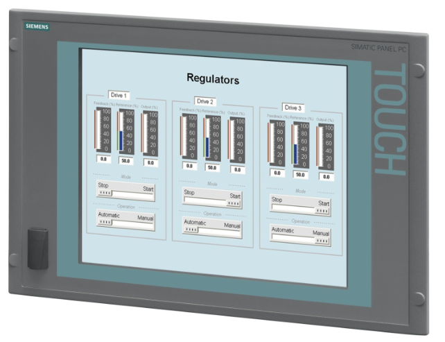 [Imagem IHM TOUCH 15POL 24VCC SIMATIC PANEL PC477 6AV78430AF100CB0 SIEMENS]