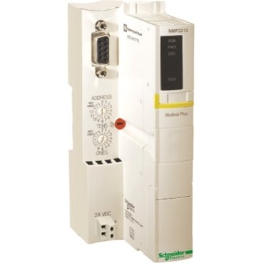 [Imagem MÓDULO INTERFACE REDE 1 MBIT/S 24VCC IP20 STBNMP2212 SCHNEIDER]
