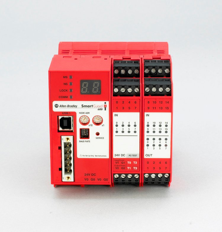 [Imagem MÓDULO CONTROLADOR SEGURANÇA SMARTGUARD 600 1752L24BBB ROCKWELL ALLEN BRADLEY]