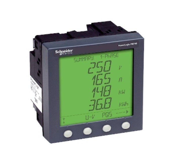 [Imagem MULTIMEDIDOR DIGITAL 125-250VCC 115-415VCA 50/60HZ PM710MG SCHNEIDER]