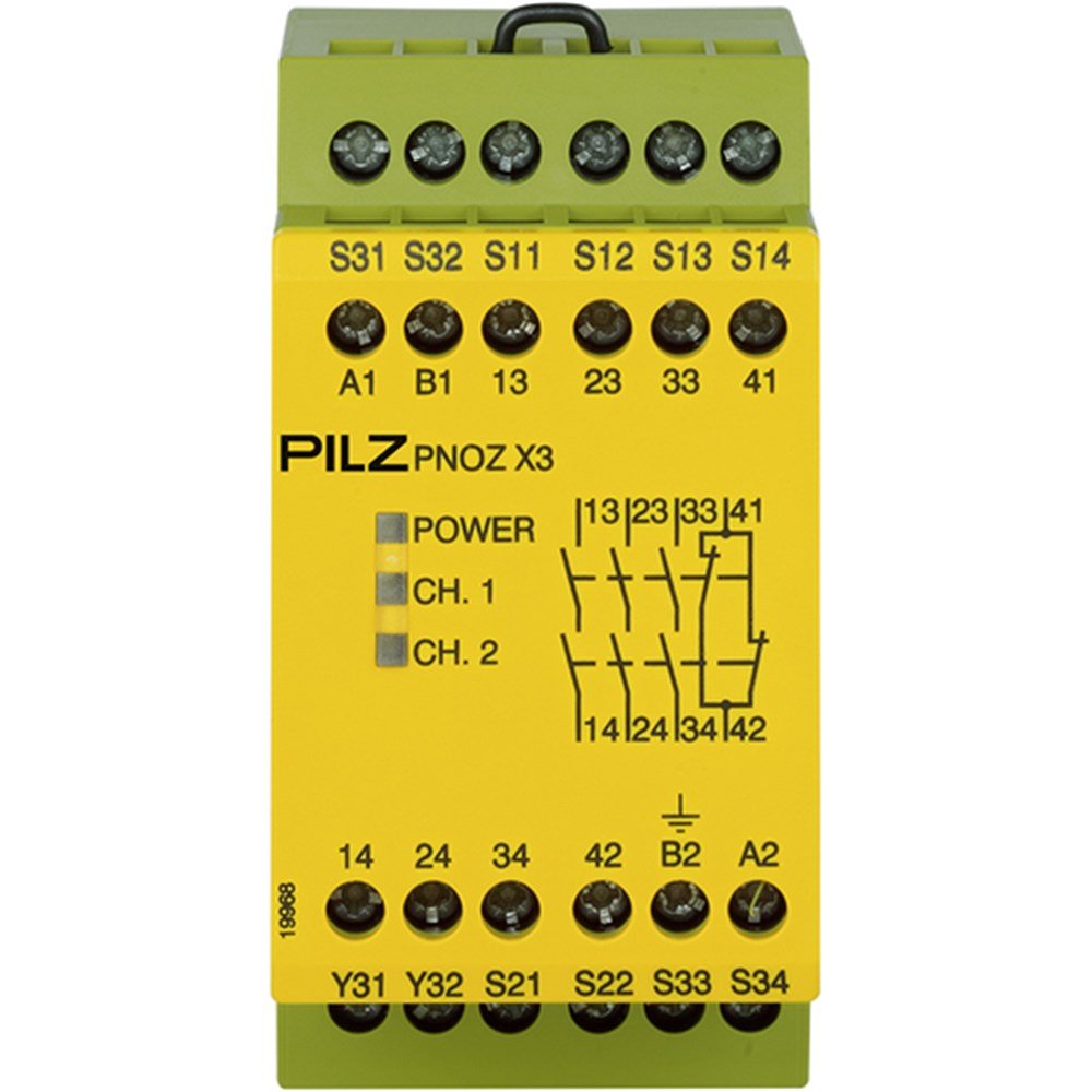 [Imagem RELÉ PILZ PNOZX3230VAC24VDC]