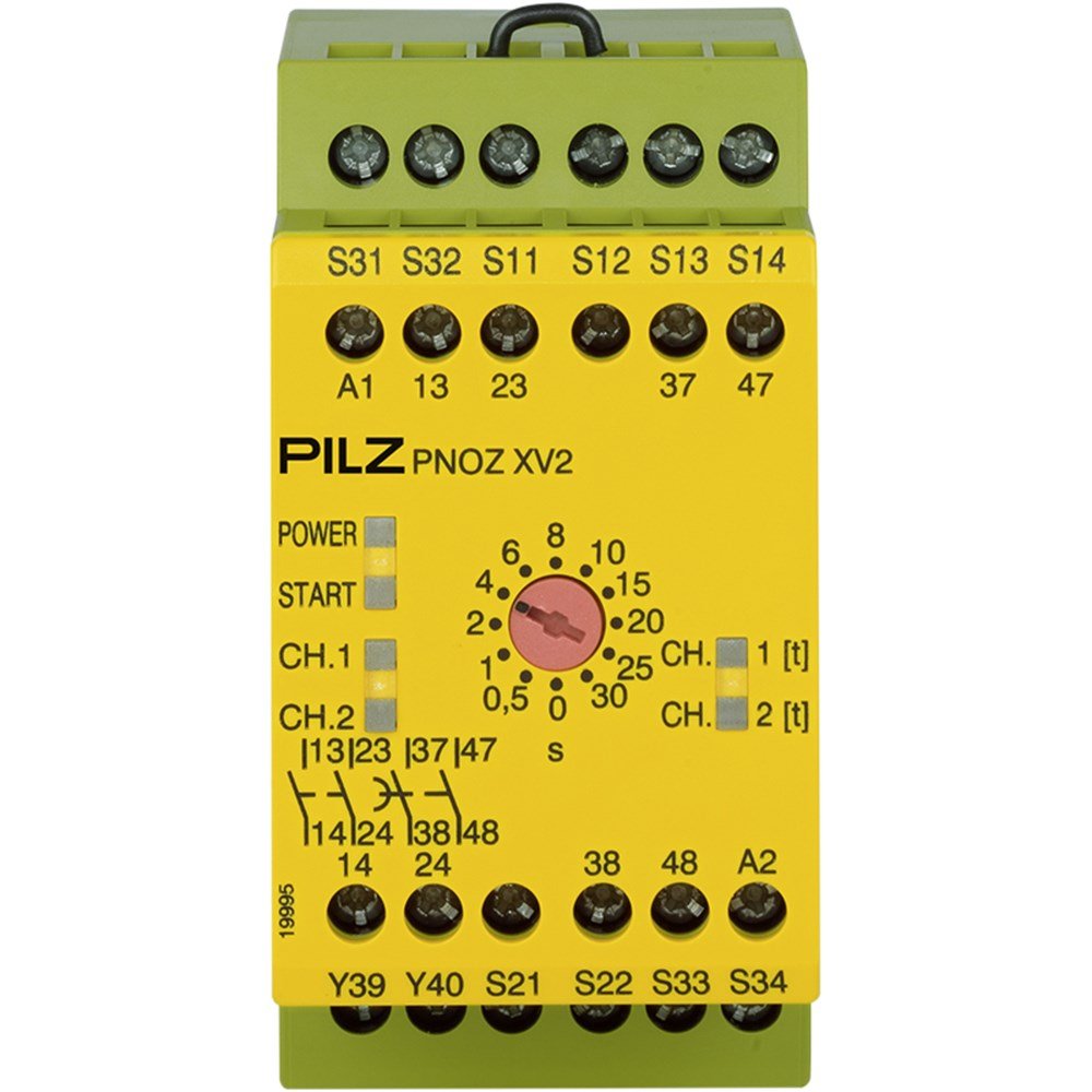 [Imagem RELÉ PILZ PNOZXV23024VDC]