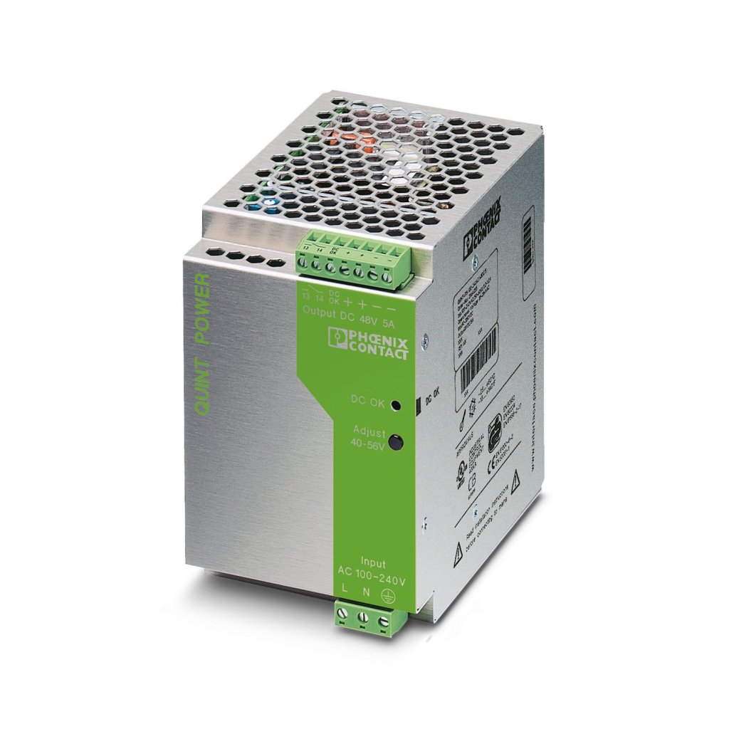 [Imagem do produto FONTE PHOENIX CONTACT 100/240V AC 5A QUINTPS100240AC48DC5]