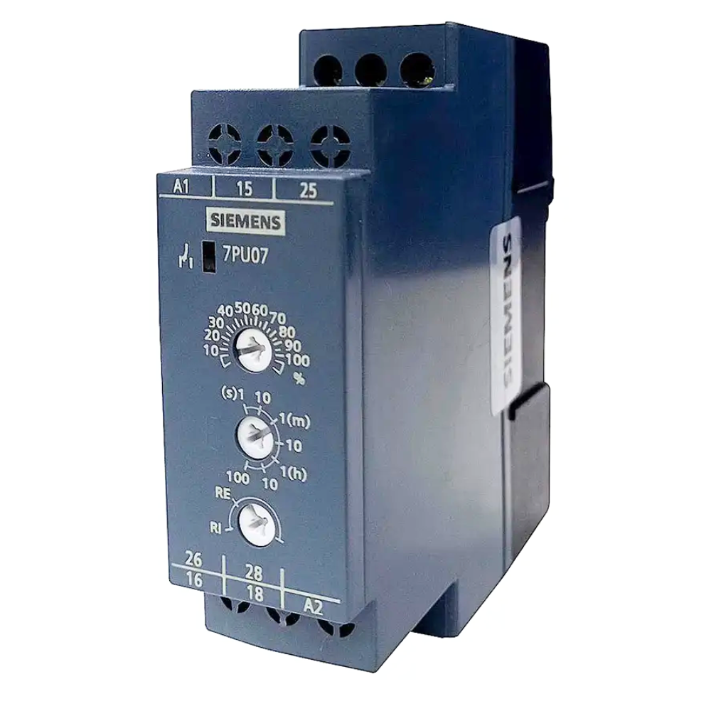 [Imagem RELÉ TEMPORIZADOR 24-240V 0,1S-100H 1REV 7PU07 7PU07113AW00 A7B10001295801 SIEMENS]