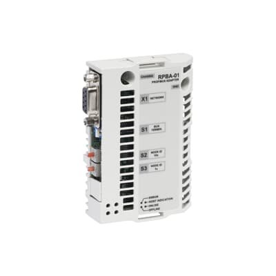 [Imagem MÓDULO ADAPTADOR COMUNICAÇÃO PROFIBUS DP-V0/DP-V1 RPBA01 ABB]