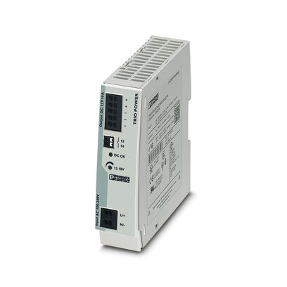[Imagem FONTE DE ALIMENTAÇÃO 100/240V AC 10A TRIO-PS-2G/1AC/12DC/10 2903158 PHOENIX CONTACT]